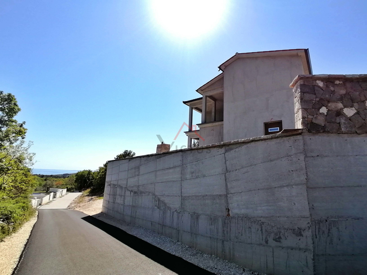 SVETI LOVREČ LABINSKI - casa in costruzione con vista mare!