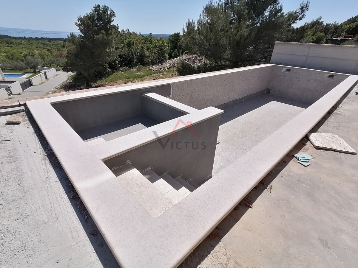 SVETI LOVREČ LABINSKI - casa in costruzione con vista mare!