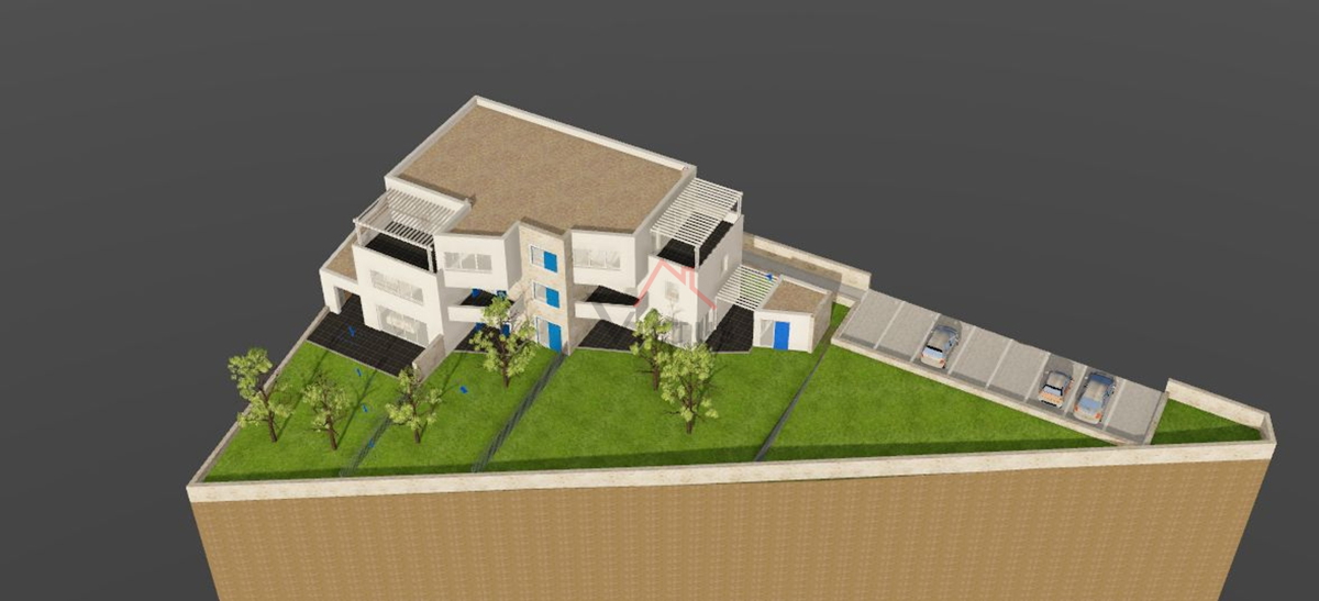 POVILE - 2 camere + salotto, appartamento in nuova costruzione, 63 m2