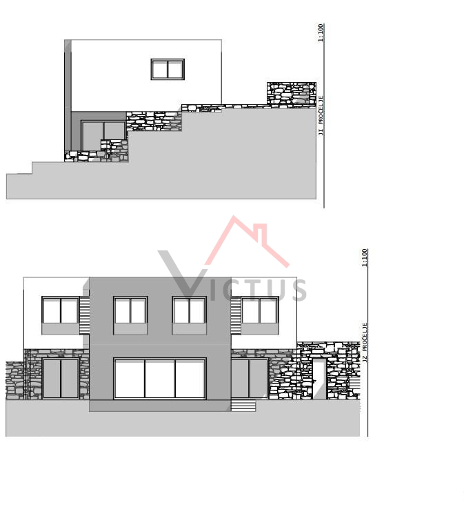 CRIKVENICA - Terreno edificabile con progetto, 572 m2