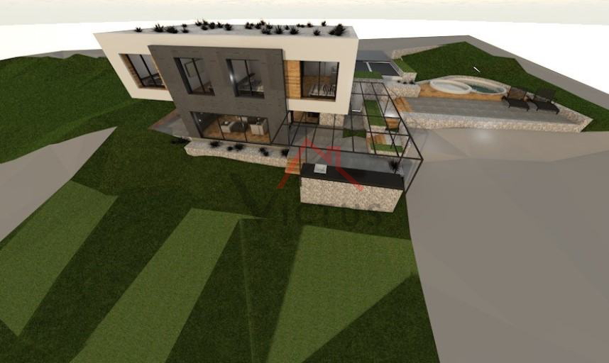 CRIKVENICA - Terreno edificabile con progetto, 572 m2