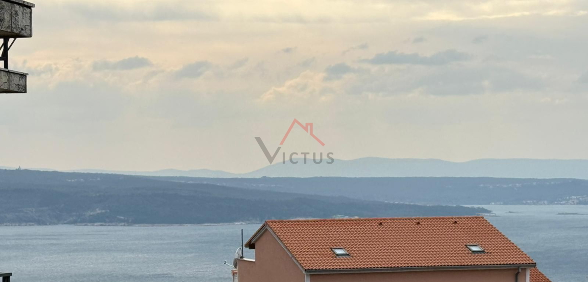 CRIKVENICA - 2S+DB, appartamento con giardino e vista mare