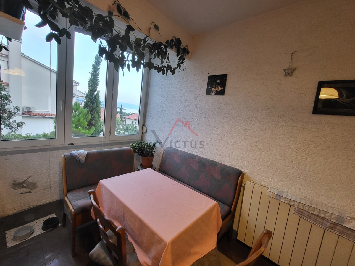 CRIKVENICA - 2 camere + soggiorno con angolo cottura, appartamento vicino al centro, 70 m2