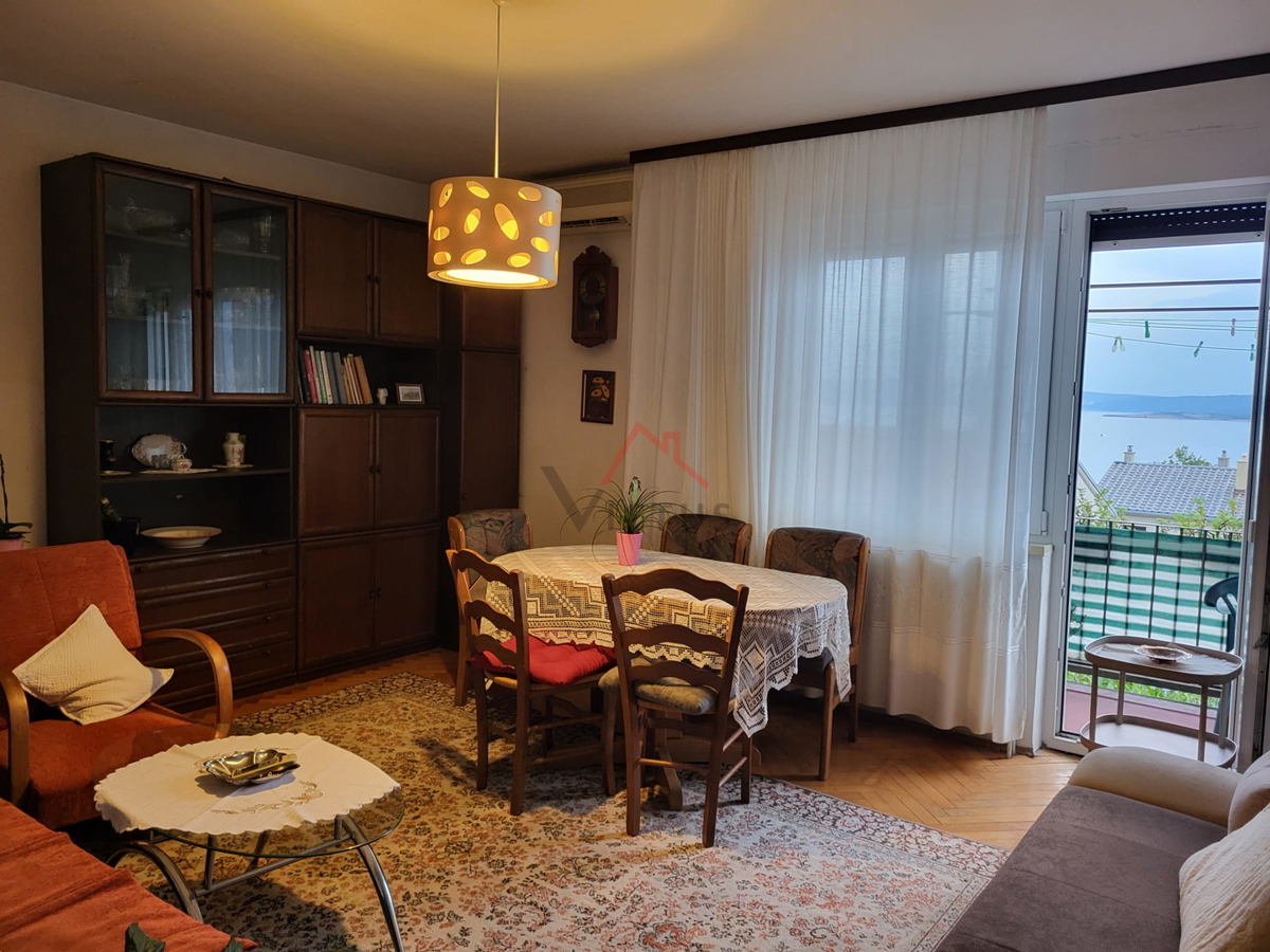 CRIKVENICA - 2 camere + soggiorno con angolo cottura, appartamento vicino al centro, 70 m2