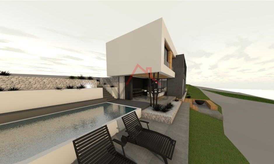 CRIKVENICA - Terreno edificabile con progetto, 627 m2