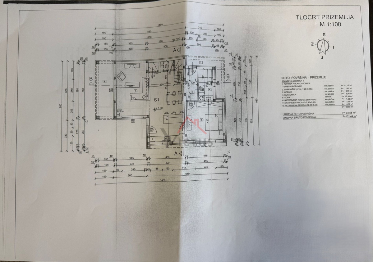 CRIKVENICA - Terreno edificabile con costruzione avviata
