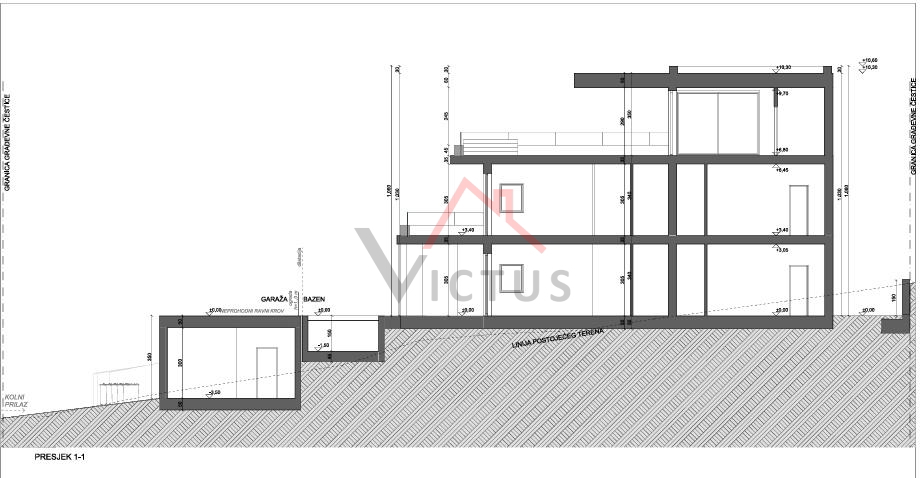 ŠMRIKA - Terreno edificabile con progetto, 640 m2