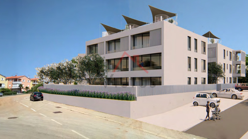 NOVIGRAD - appartamento moderno al piano terra di un nuovo edificio