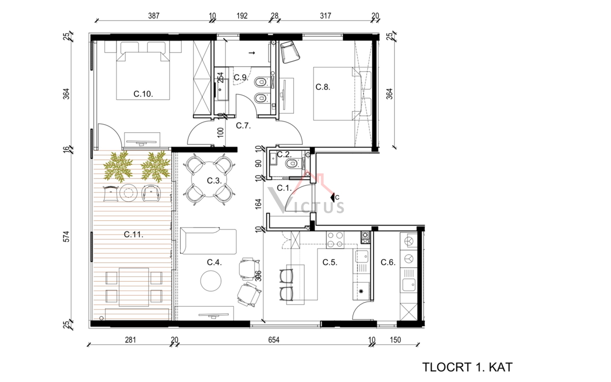 ROVINJ - appartamento di lusso in un nuovo edificio con garage