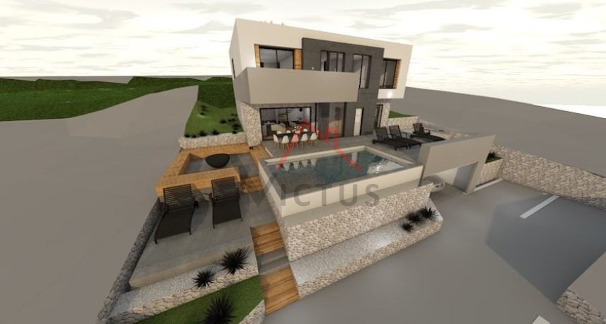 CRIKVENICA - Terreno edificabile con progetto, 784 m2