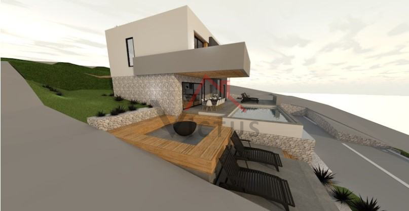 CRIKVENICA - Terreno edificabile con progetto, 784 m2