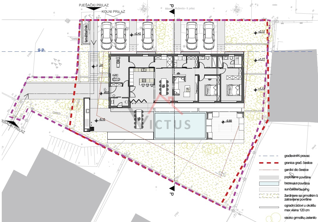 DRAMALJ - Terreno edificabile con progetto, 773 m2