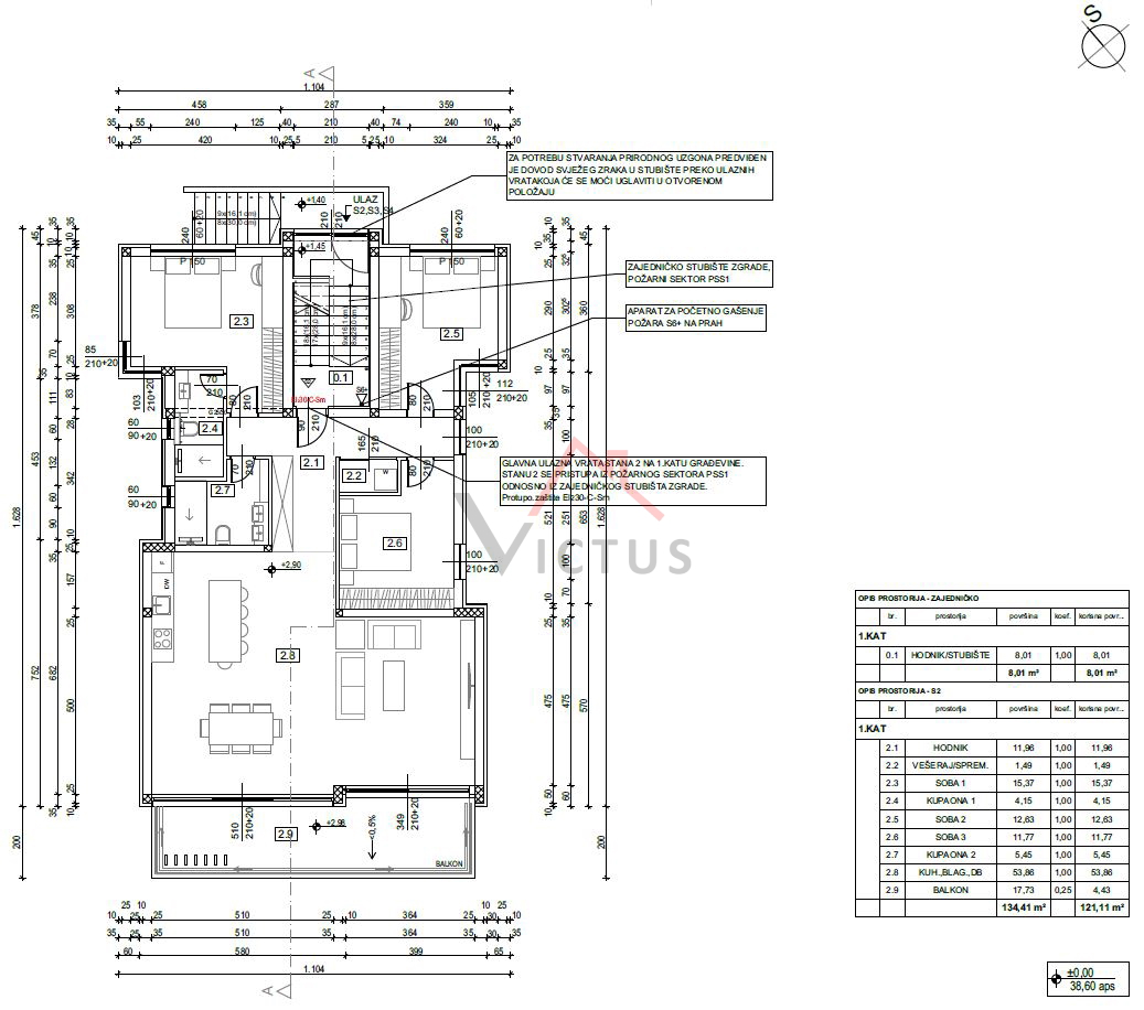 SELCE - nuova costruzione moderna, 121 m2