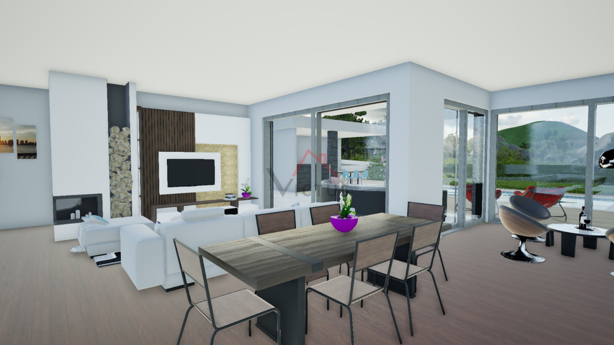 JADRANOVO - Terreno edificabile, a 200 metri dal mare, 703 m2