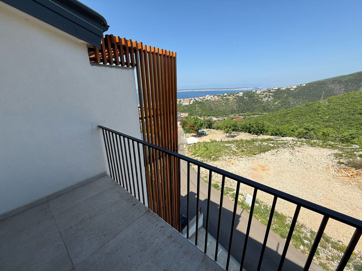 CRIKVENICA - 4 appartamenti in una nuova costruzione di fila