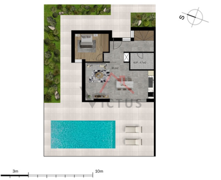 CRIKVENICA - Esclusiva casa bifamiliare con piscina