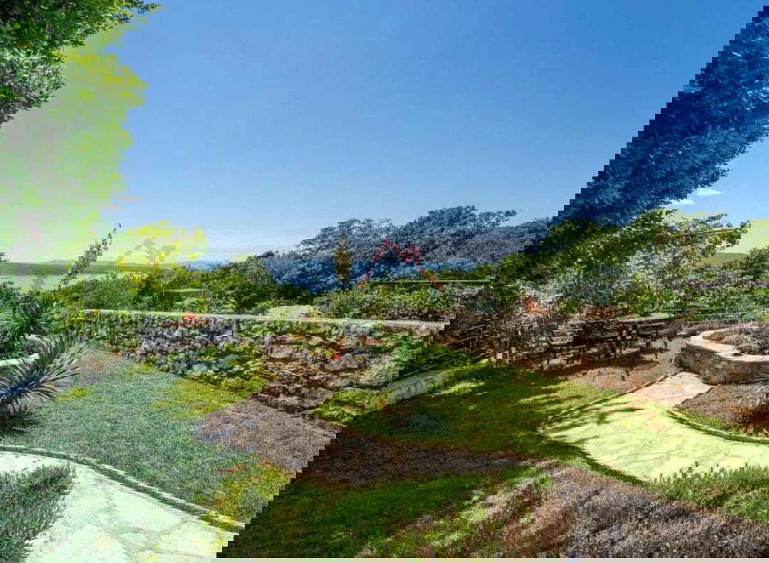 CRIKVENICA - Casa in pietra con vista panoramica sul mare