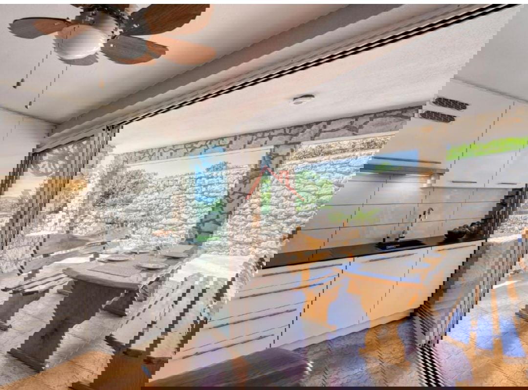 CRIKVENICA - Casa in pietra con vista panoramica sul mare