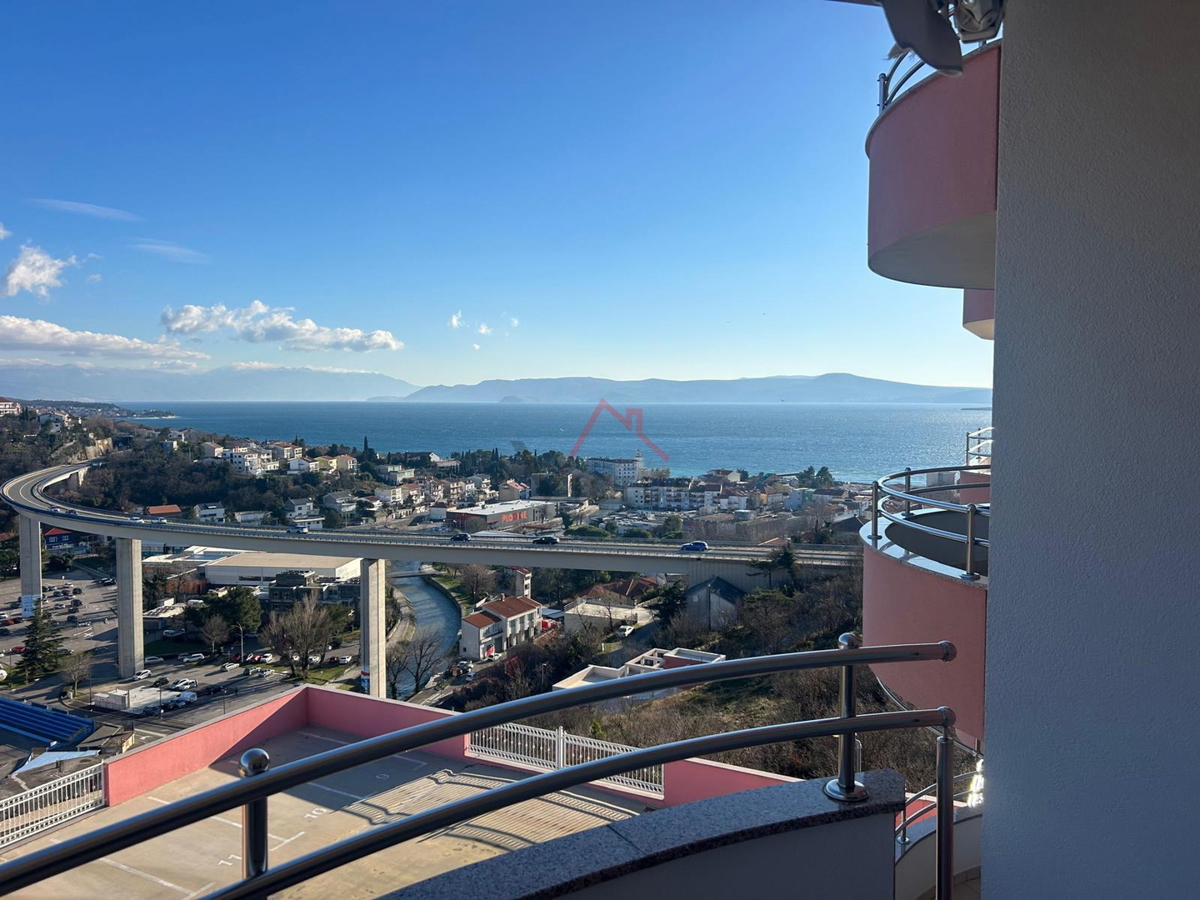 CRIKVENICA - 1S+DB, appartamento con vista mare aperta, 61 m2