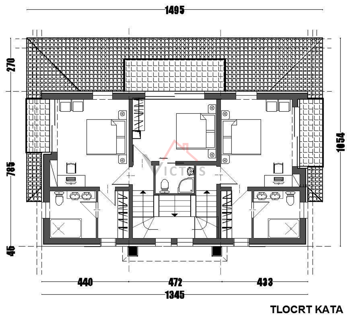GRIŽANE - Terreno edificabile con permesso di costruzione