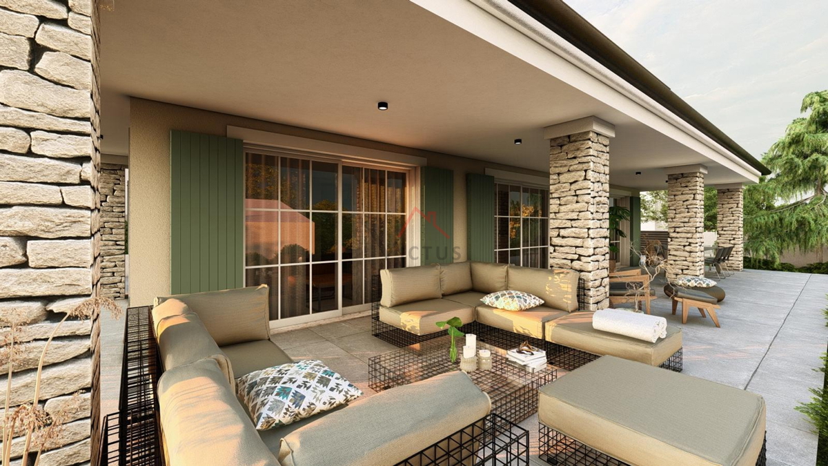 GRIŽANE - Terreno edificabile con permesso di costruzione