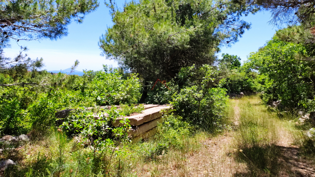 SVETI LOVREČ LABINSKI - terreno con vista mare e permesso di costruire