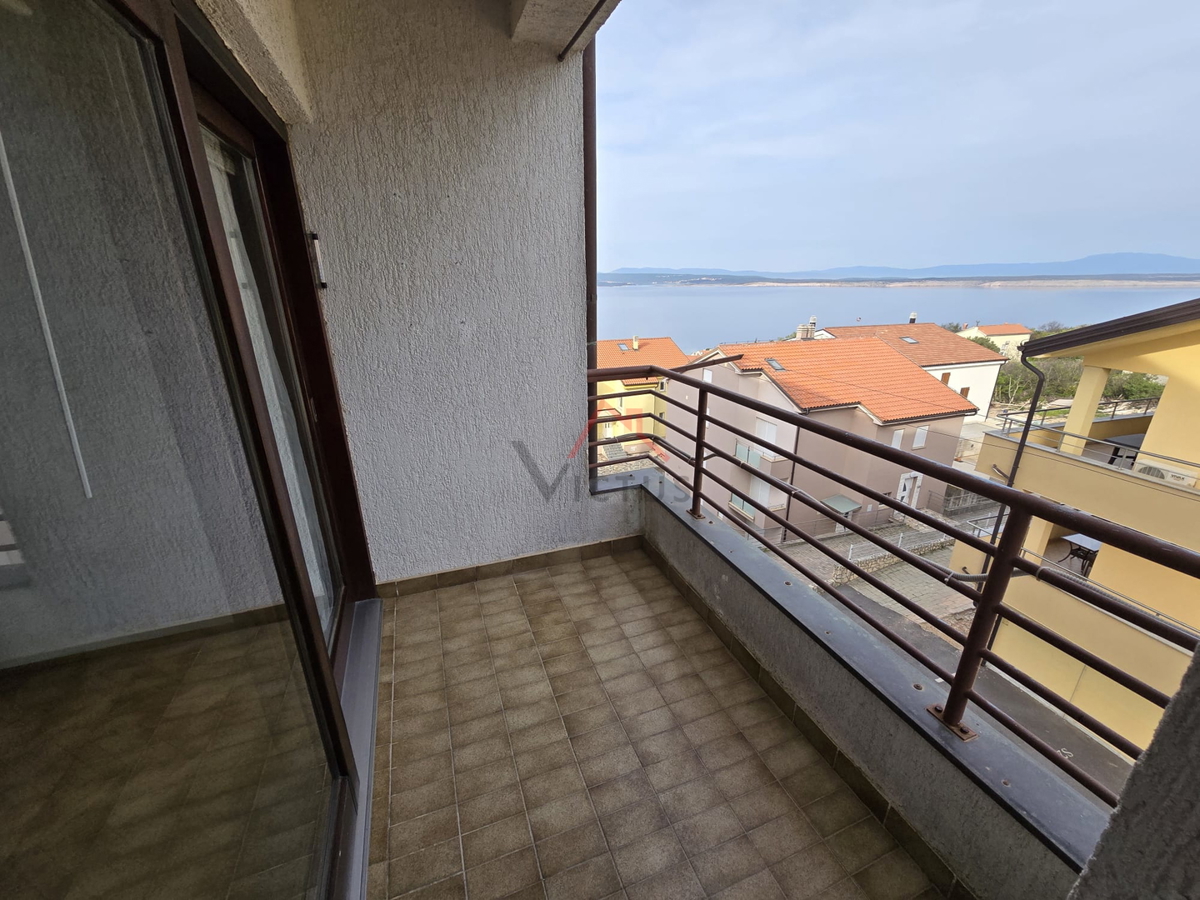 CRIKVENICA - 1 camera da letto + bagno, appartamento con vista mare, 47 m2