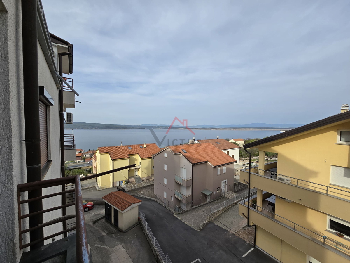 CRIKVENICA - 1 camera da letto + bagno, appartamento con vista mare, 47 m2