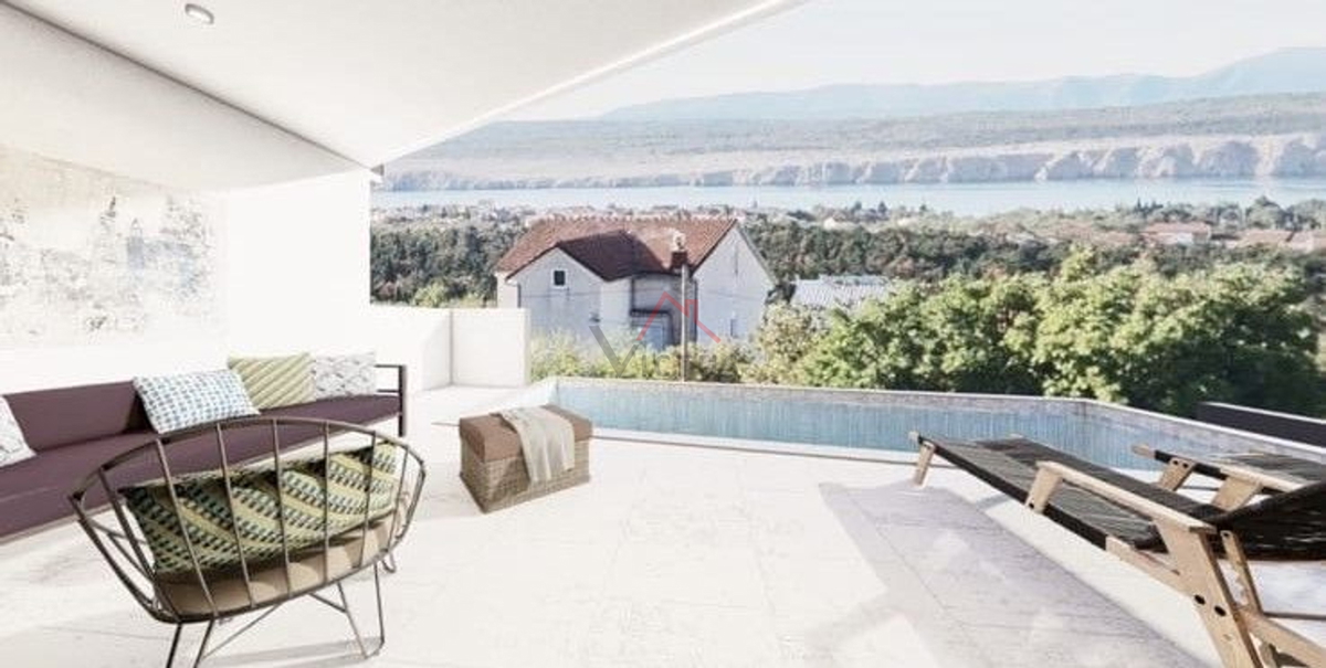 JADRANOVO - Casa bifamiliare con piscina