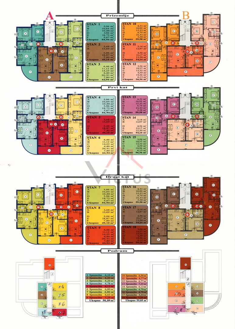 KANFANAR - appartamento 12, piano terra, 2 camere + bagno