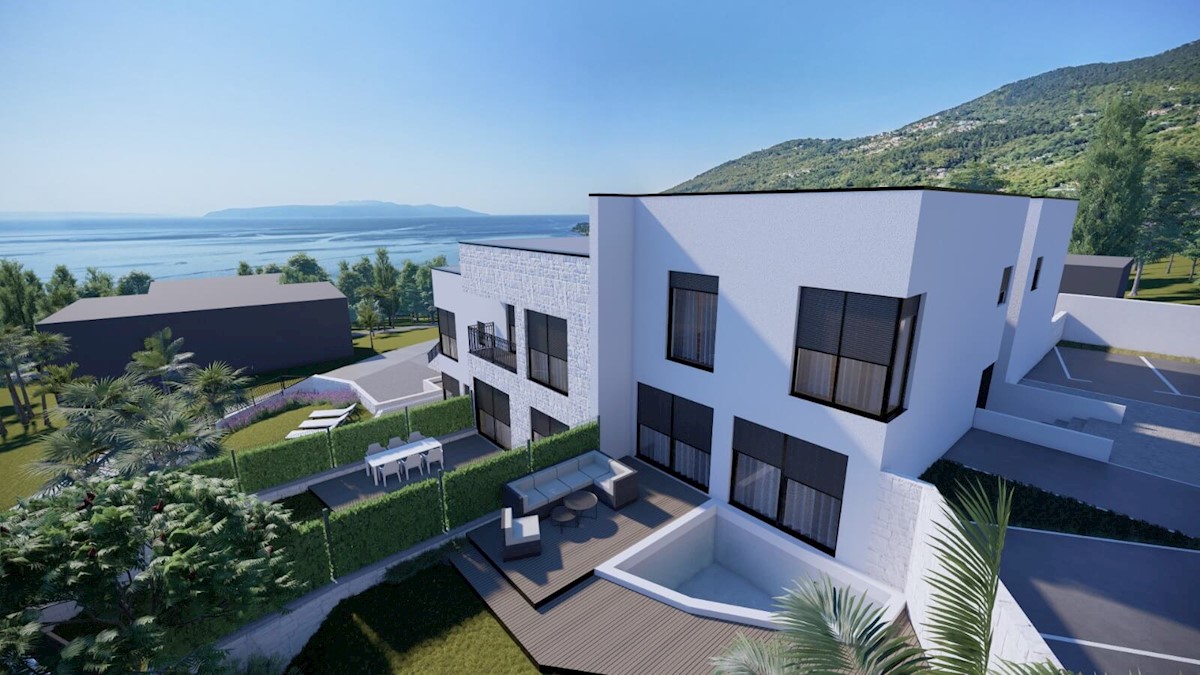 Moderno appartamento con giardino e piscina, a 200 m dalla spiaggia