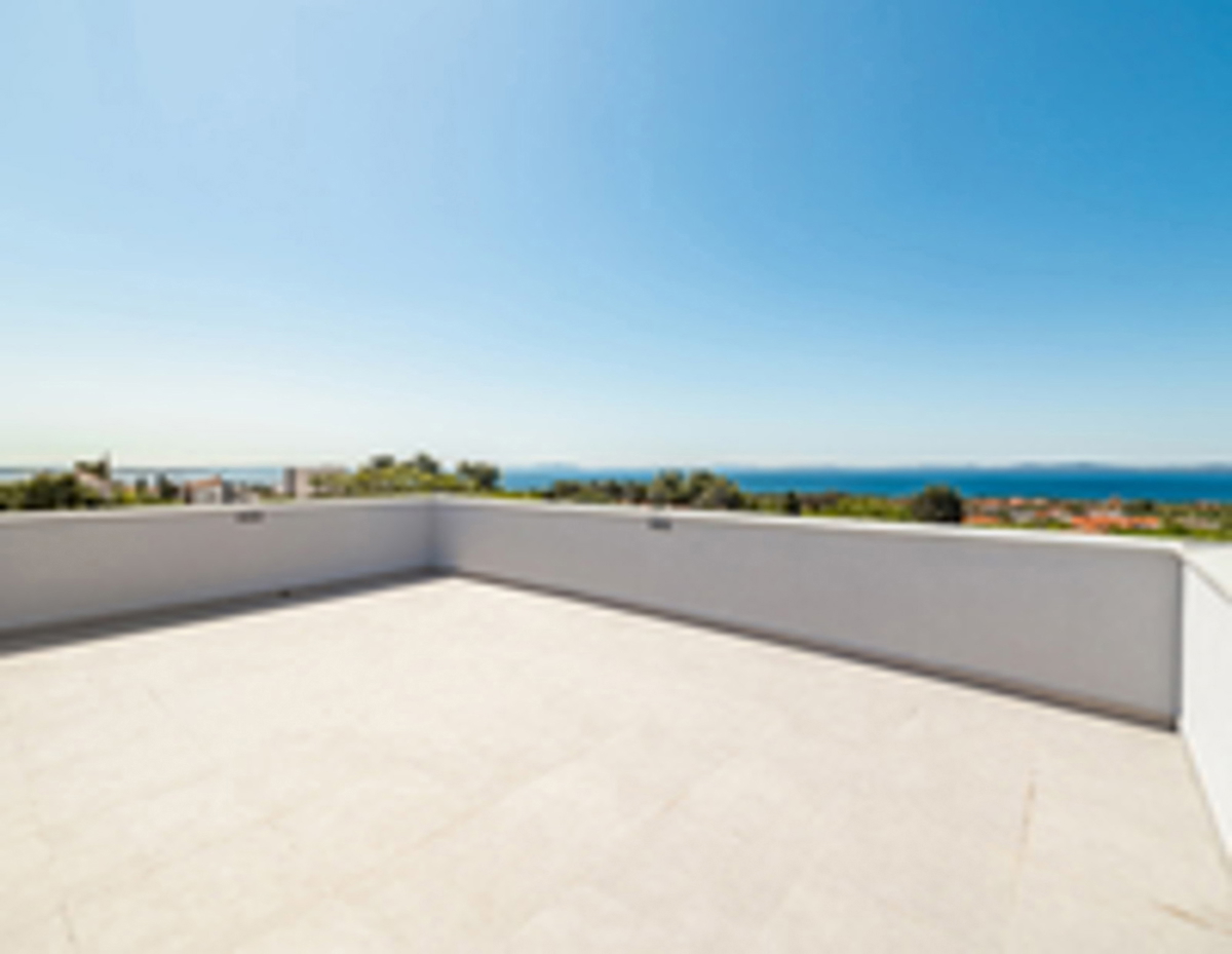 Vir - villa di lusso (143m2) con piscina, VISTA! NUOVA COSTRUZIONE!