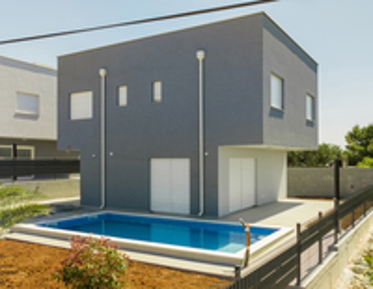 Vir - villa di lusso (143m2) con piscina, VISTA! NUOVA COSTRUZIONE!