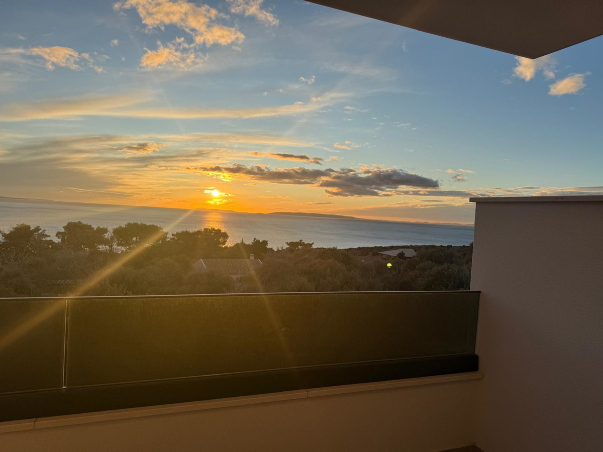 Novalja, località Škuncini, villa moderna (238 m2) con piscina e vista panoramica sul mare, NUOVA COSTRUZIONE
