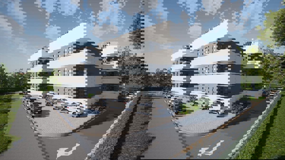 Pakoštane, appartamento al piano terra (70m2), a 100 metri dal mare, NUOVA COSTRUZIONE