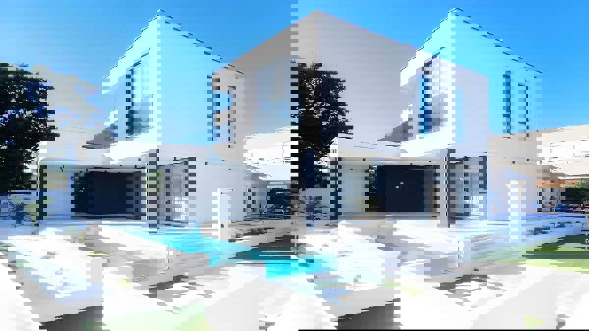 Zara, Kožino - villa di lusso con piscina (240 m2), vista mare, NUOVA COSTRUZIONE!