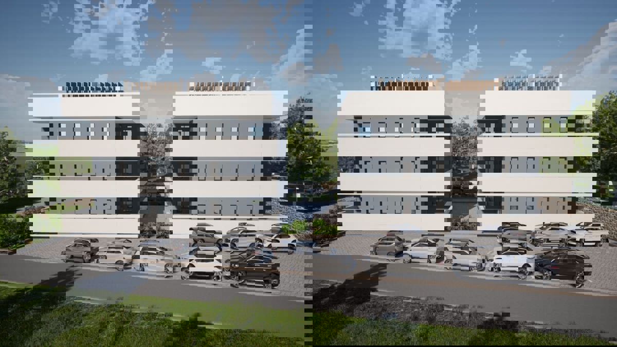 Pakoštane, appartamento al piano terra (70 m2), a 100 metri dal mare, NUOVA COSTRUZIONE