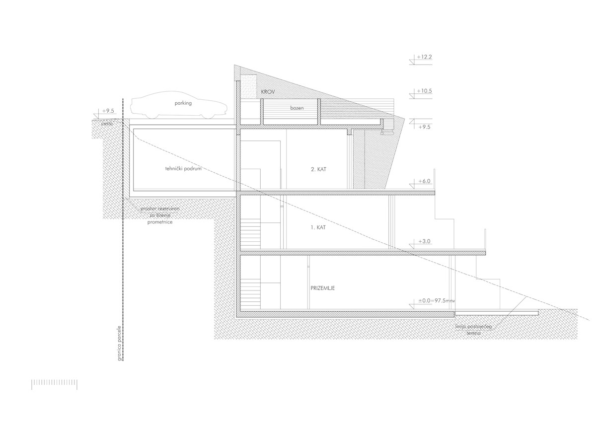 Progetto esclusivo, permessi di costruzione validi per la realizzazione di quattro moderne case vacanza con piscina