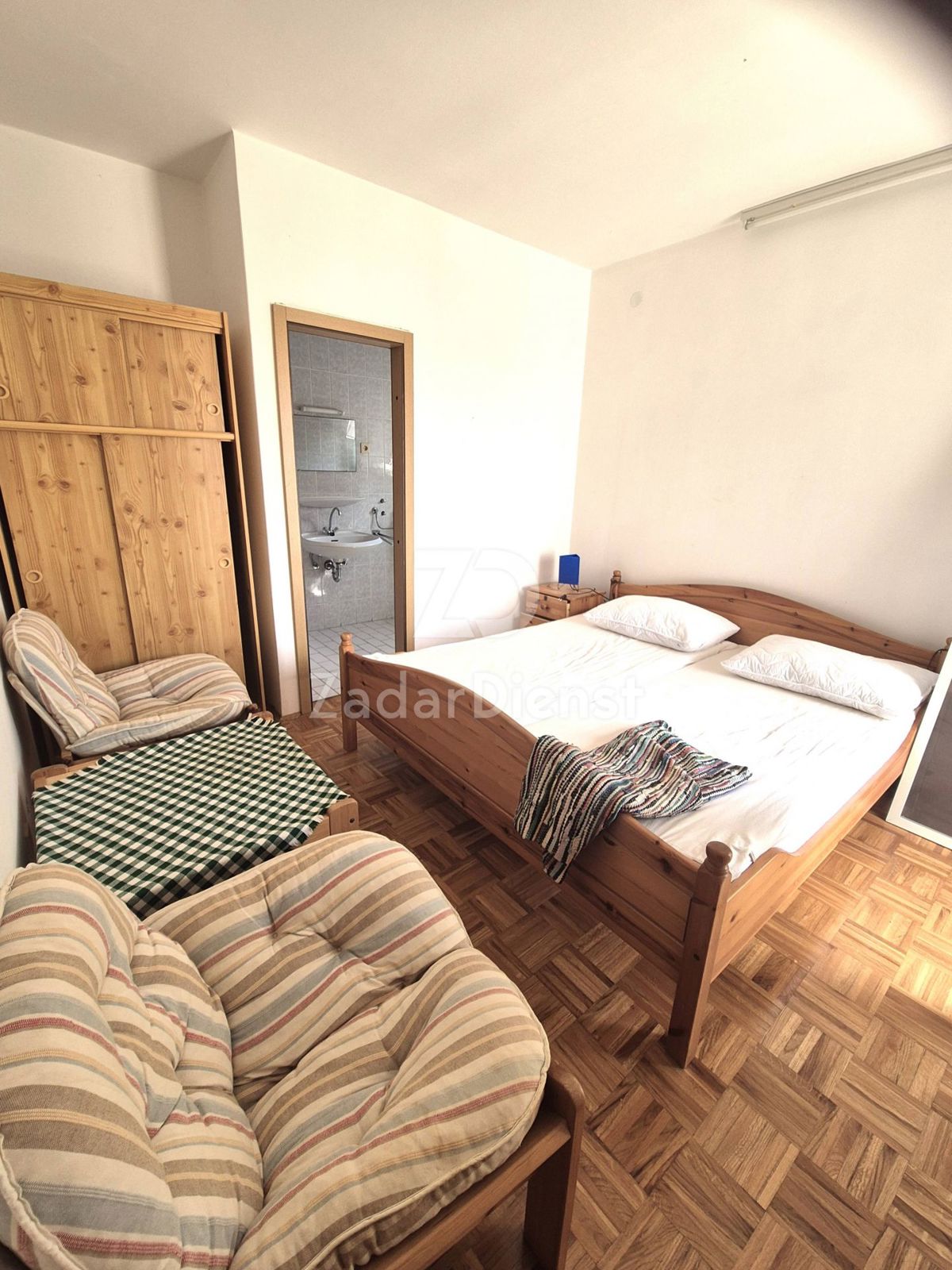 Casa di 240 m2, seconda fila sul mare a Kožino