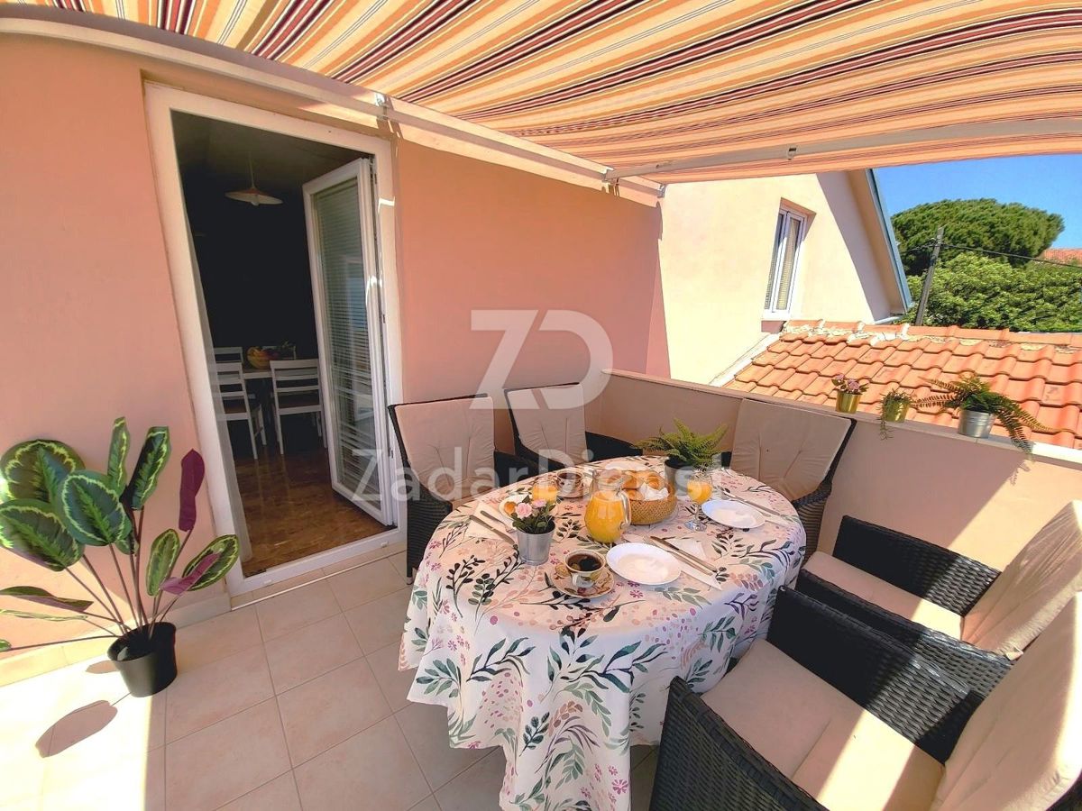 Splendido appartamento, secondo fila dal mare a Kožino (Zara)