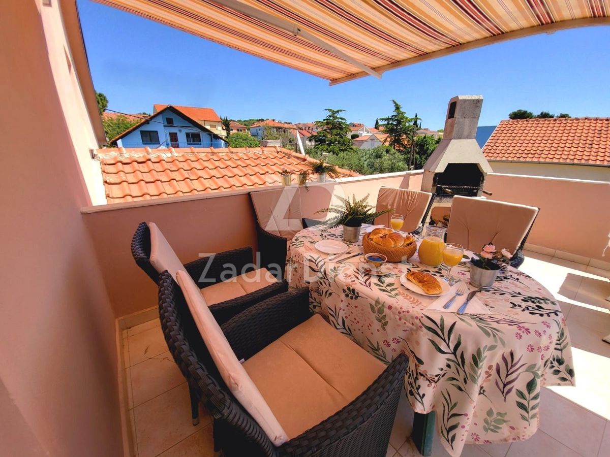 Splendido appartamento, secondo fila dal mare a Kožino (Zara)