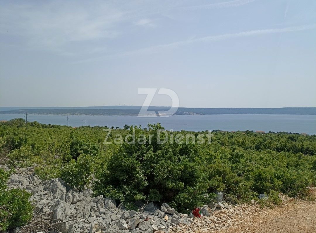 Terreno con vista sul mare a Maslenica