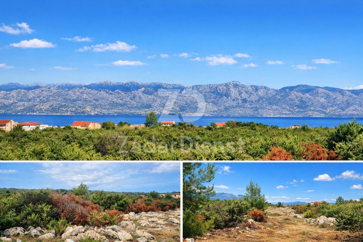 Terreno di 538 m2 con vista sul mare a Ražanac