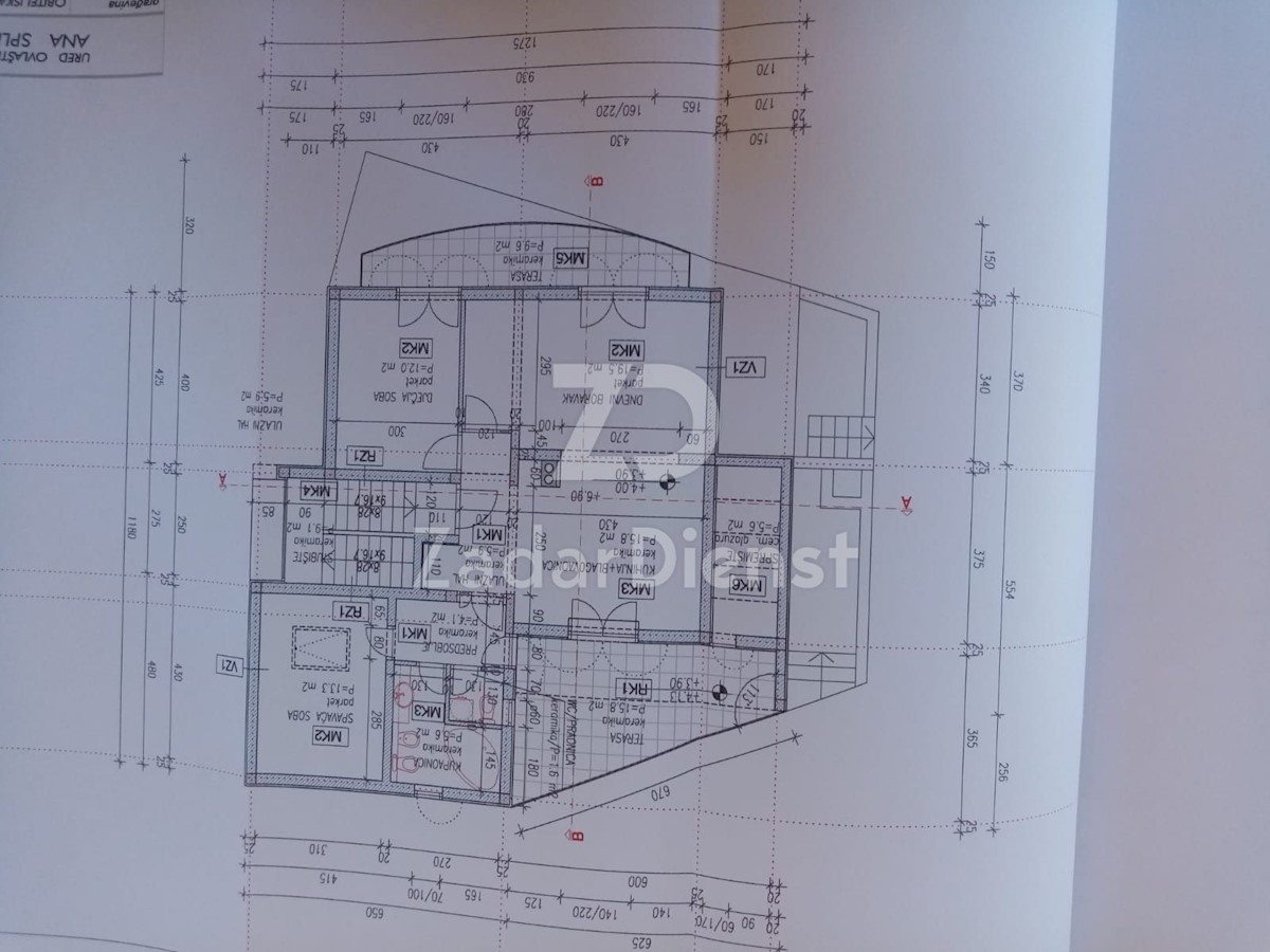 Terreno con permesso di costruzione - Maslenica