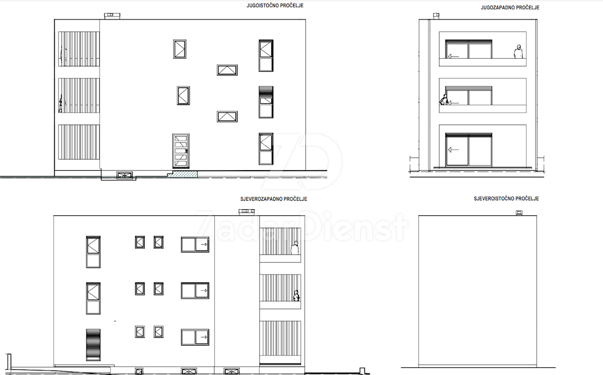 Appartamento Sveti Filip i Jakov, Sveti Filip I Jakov, 78,40m2