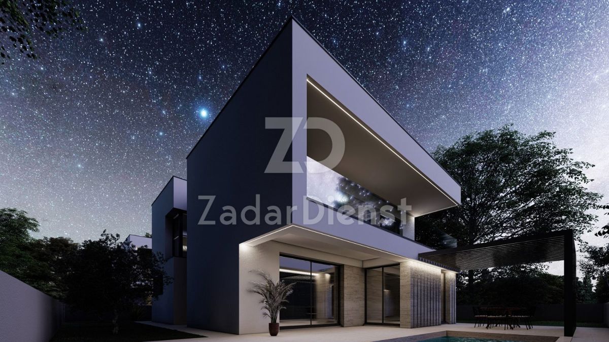 Villa moderna con piscina di 179,58 m2 a Privlaka