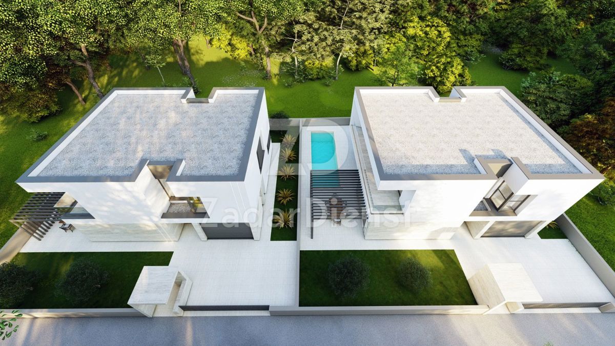 Villa moderna con piscina di 179,58 m2 a Privlaka