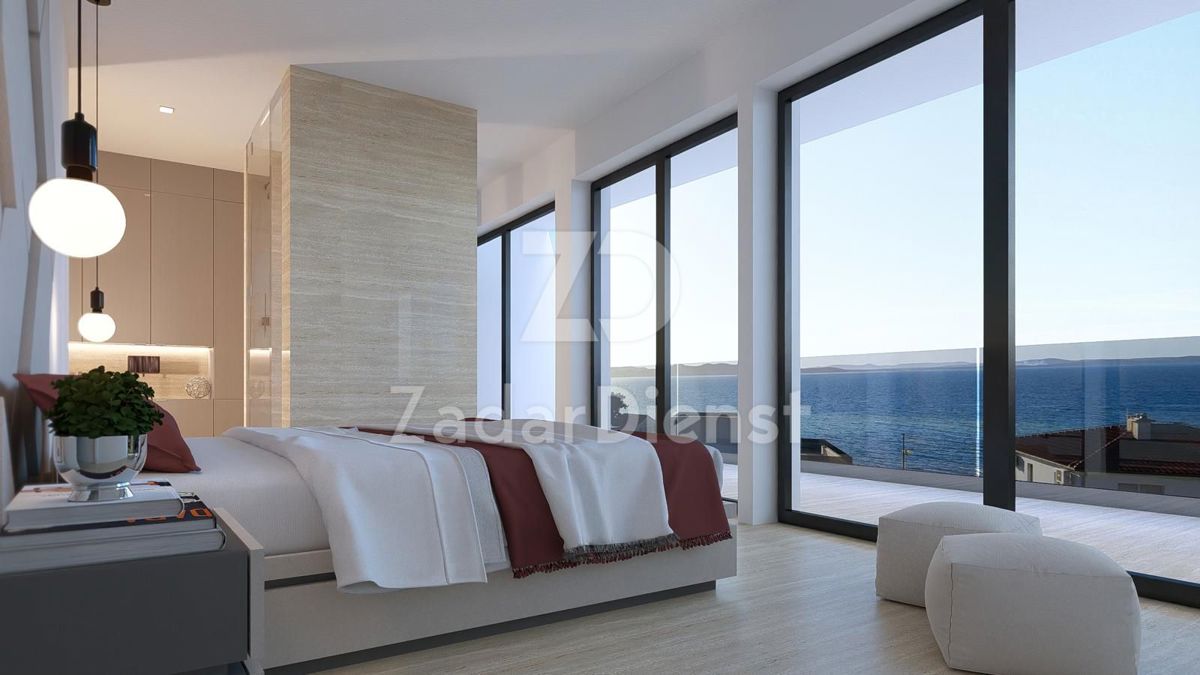 Appartamento moderno con piscina e vista sul mare a Zara