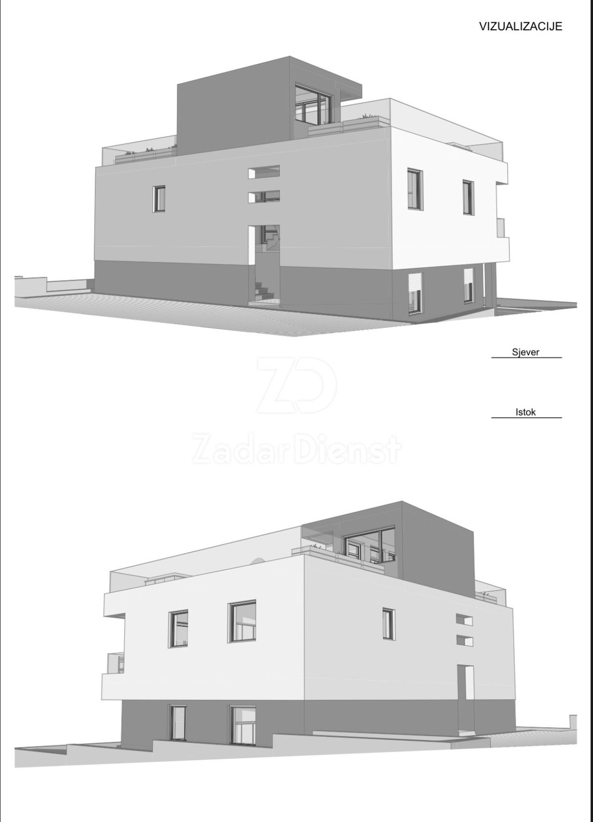 Terreno con permesso di costruzione a Maslenica (Zara)
