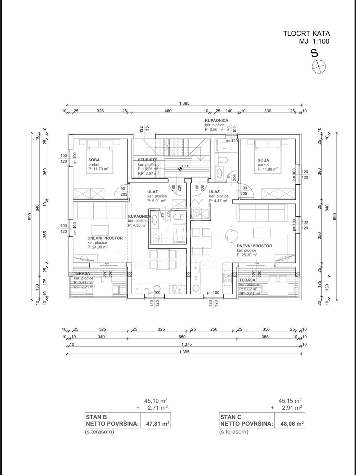 Terreno con permesso di costruzione a Maslenica (Zara)